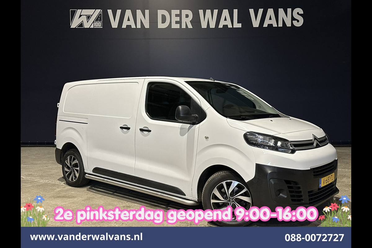 Citroën Jumpy 2.0 BlueHDI 123pk L2H1 *Rijklaar* Euro6 Airco | 2500kg Trekhaak | LM velgen | Sidebars | Parkeersensoren | Cruisecontrol Bijrijdersbank