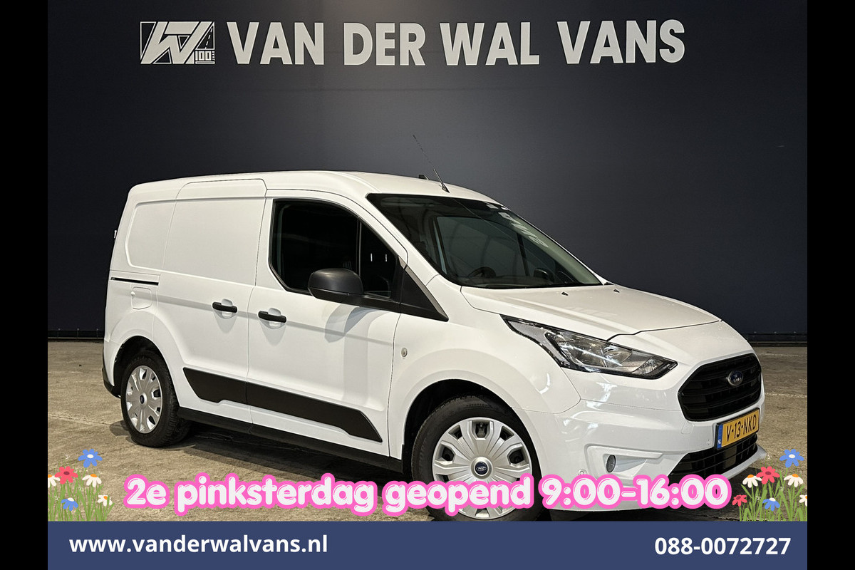 Ford Transit Connect 1.5 EcoBlue 101pk L1H1 Euro6 Airco | 3-Zits | Trekhaak | Stoelverwarming | Verwarmde voorruit Parkeersensoren, Bijrijdersbank