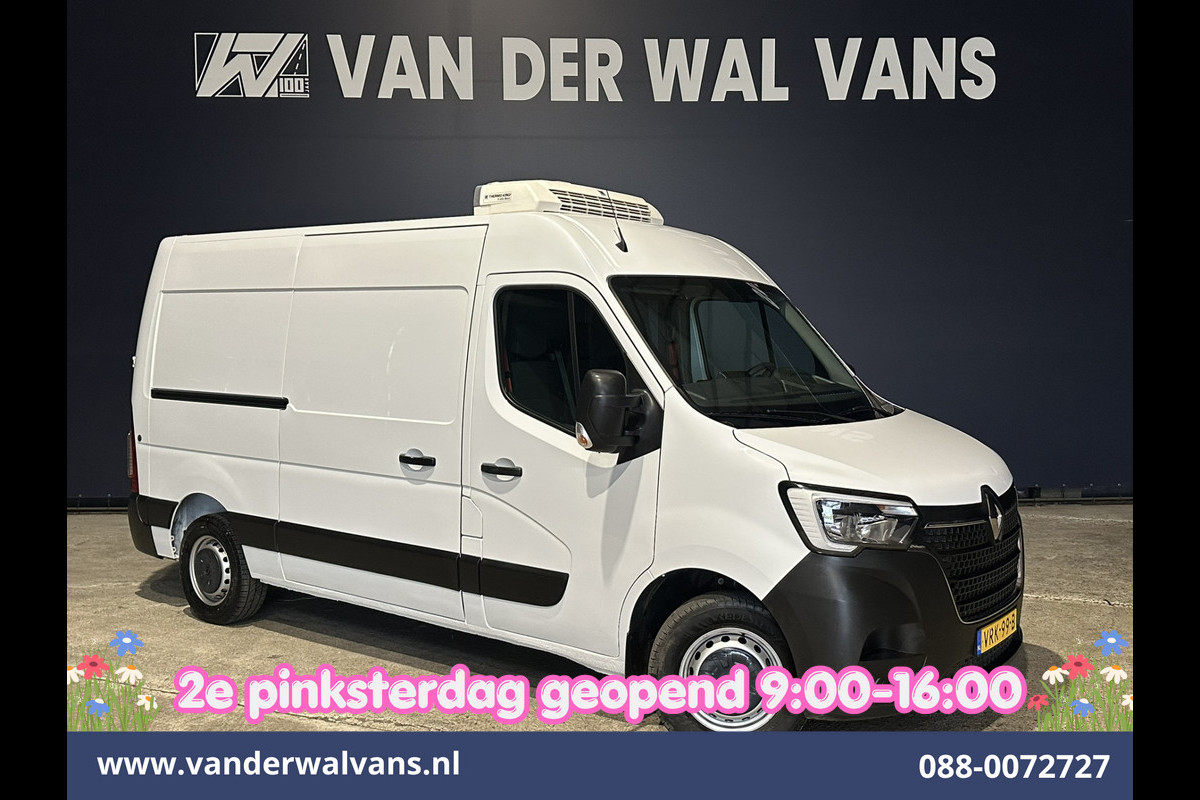 Renault Master 2.3 dCi 136pk L2H2 Koelwagen Thermoking V-300 MAX Vriezen -20°C tot verwarmen + 20°C Dag + Nacht Euro6 Airco | Navigatie, Camera, 2500kg Trekhaak, LED, Cruisecontrol, Parkeersensoren, Bijrijdersbank