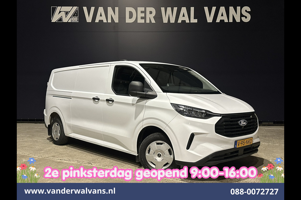 Ford Transit Custom 2.0 TDCI 136pk L2H1 Euro6 Airco | Camera | Apple Carplay | LED | Cruisecontrol | Verwarmde voorruit Android Auto, Parkeersensoren, Bijrijdersbank, 2800kg trekvermogen