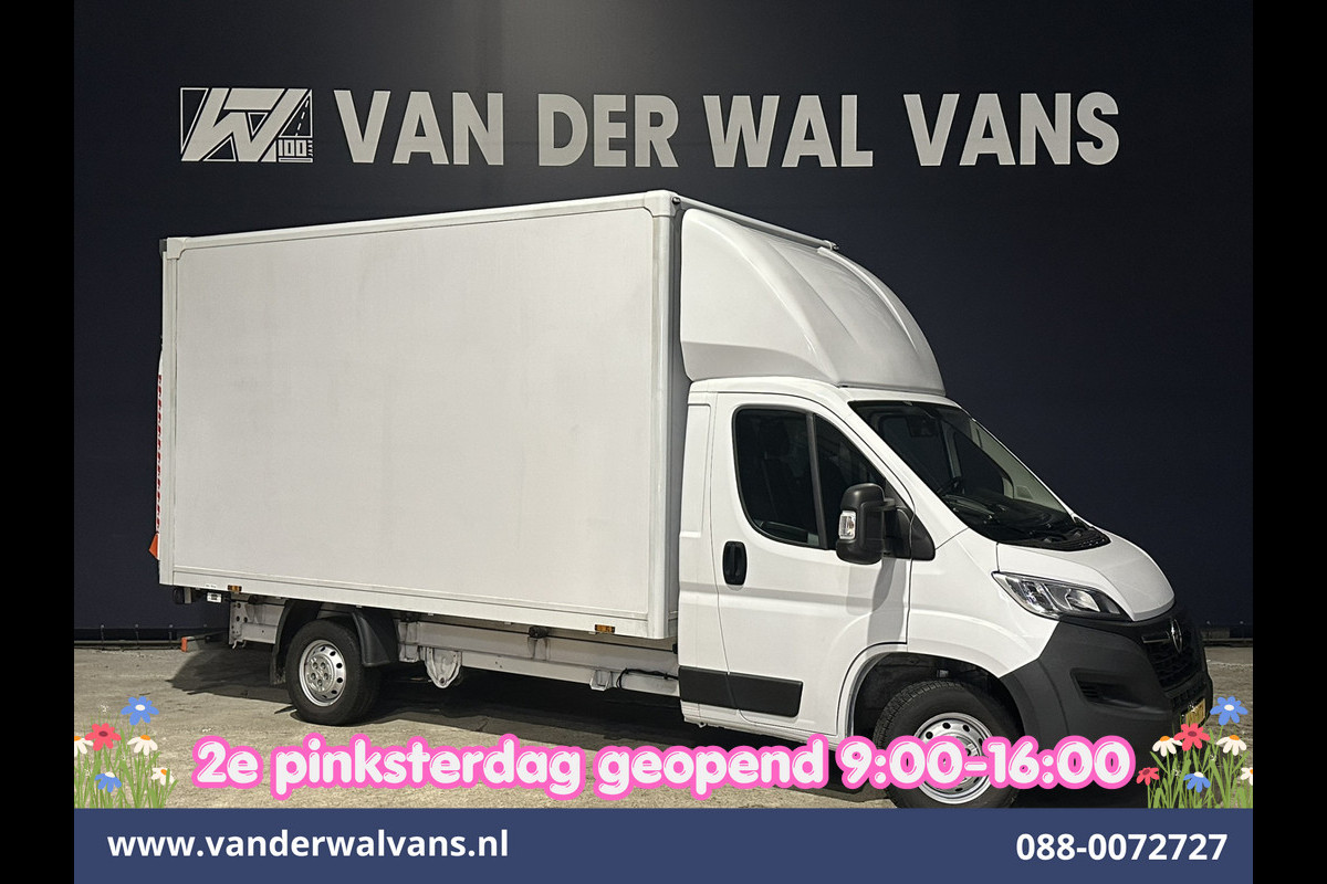 Opel Movano 2.2D 141pk Bakwagen Laadklep Euro6 Airco | Camera | Cruisecontrol | 1046kg Laadvermogen Bijrijdersbank