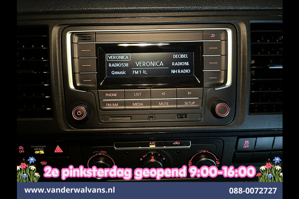 Volkswagen Transporter 2.0 TDI 150pk L2H1 Dubbele Cabine Euro6 inrichting Airco | 5-Zits | Camera | Cruisecontrol | 2500kg Trekhaak Parkeersensoren