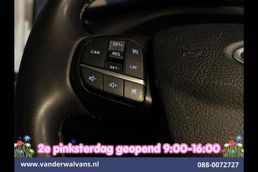 Ford Transit Custom 2.0 TDCI L2H1 Euro6 Airco | Camera | Navigatie | LED | Apple Carplay | Cruisecontrol Android Auto, Parkeersensoren, Stoelverwarming, Verwarmde voorruit, Bijrijdersbank