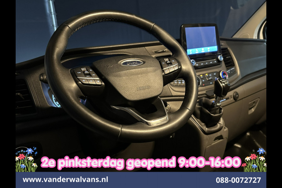 Ford Transit Custom 2.0 TDCI L2H1 Euro6 Airco | Camera | Navigatie | LED | Apple Carplay | Cruisecontrol Android Auto, Parkeersensoren, Stoelverwarming, Verwarmde voorruit, Bijrijdersbank