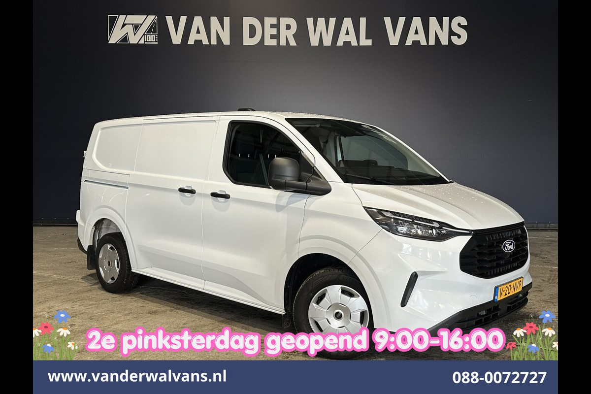 Ford Transit Custom 2.0 TDCI 136pk L1H1 Euro6 Airco | Camera | LED | Apple Carplay | Cruisecontrol Android Auto, Verwarmde voorruit, Parkeersensoren, Bijrijdersbank, 2740kg trekvermogen