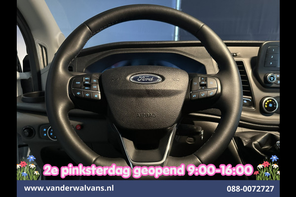 Ford Transit 2.0 TDCI 155pk Bakwagen 226cm Hoog Laadklep Fabrieksgarantie Euro6 Airco | 1080kg laadvermogen | Camera | Cruisecontrol 1080kg laadvermogen, Verwarmde voorruit, Bijrijdersbank