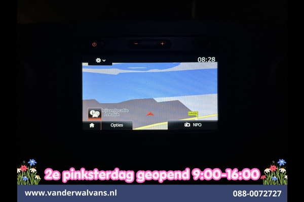 Opel Movano 2.3 CDTI 146pk L2H2 Inrichting Euro6 Airco | Imperiaal | Camera | Navigatie | 2500kg Trekhaak | Omvormer Cruisecontrol, Parkeersensoren, Bijrijdersbank