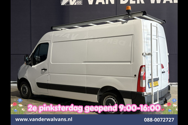 Opel Movano 2.3 CDTI 146pk L2H2 Inrichting Euro6 Airco | Imperiaal | Camera | Navigatie | 2500kg Trekhaak | Omvormer Cruisecontrol, Parkeersensoren, Bijrijdersbank