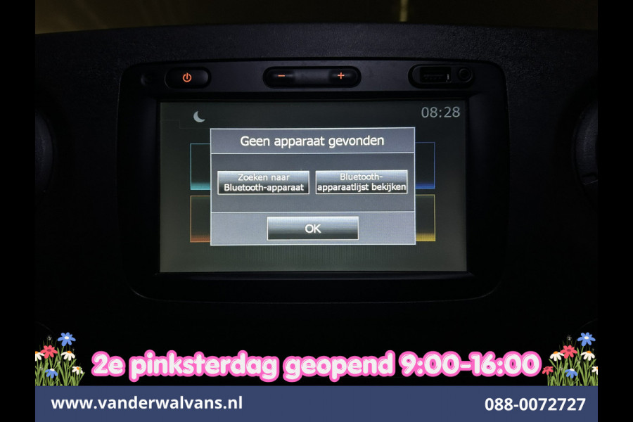 Opel Movano 2.3 CDTI 146pk L2H2 Inrichting Euro6 Airco | Imperiaal | Camera | Navigatie | 2500kg Trekhaak | Omvormer Cruisecontrol, Parkeersensoren, Bijrijdersbank