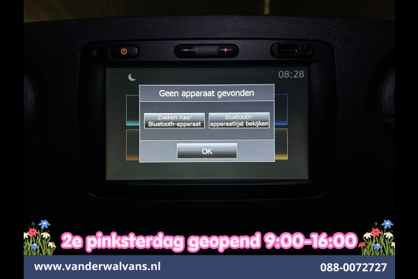 Opel Movano 2.3 CDTI 146pk L2H2 Inrichting Euro6 Airco | Imperiaal | Camera | Navigatie | 2500kg Trekhaak | Omvormer Cruisecontrol, Parkeersensoren, Bijrijdersbank