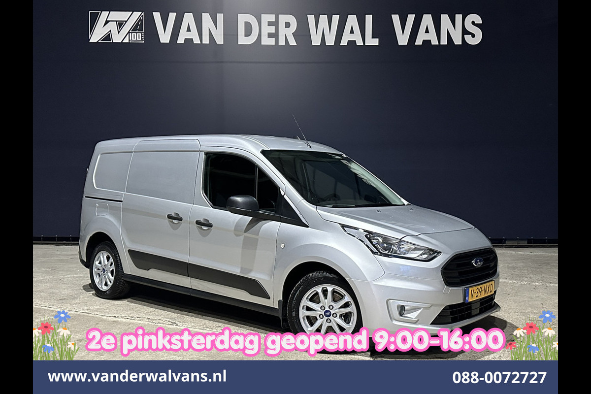 Ford Transit Connect 1.5 EcoBlue 100pk L2H1 Euro6 Airco | Camera | Navigatie | Trekhaak | LM velgen Parkeersensoren, Bumper in de kleur, Verwarmde voorruit, Zijdeur