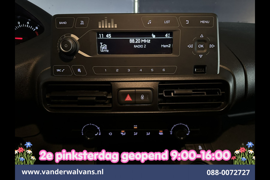 Peugeot Partner 1.5 BlueHDI L1H1 Euro6 Airco | Dakdragers | zijdeur