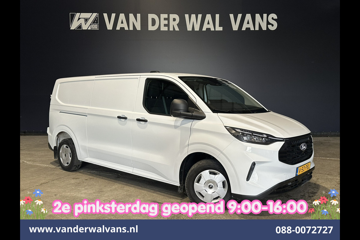 Ford Transit Custom 2.0 TDCI 136pk L2H1 Euro6 Airco | Camera | Apple Carplay | LED | Cruisecontrol | Verwarmde voorruit Android Auto, Parkeersensoren, Bijrijdersbank, 2800kg trekvermogen