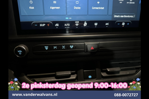 Ford Transit Custom 2.0 TDCI 136pk L1H1 Euro6 Airco | Camera | Apple Carplay | LED | Cruisecontrol Android Auto, Verwarmde voorruit, Parkeersensoren, Bijrijdersbank, 2740kg trekvermogen