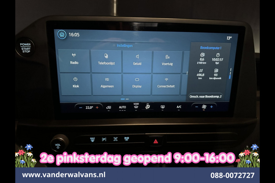Ford Transit Custom 2.0 TDCI 136pk L1H1 Euro6 Airco | Camera | Apple Carplay | LED | Cruisecontrol Android Auto, Verwarmde voorruit, Parkeersensoren, Bijrijdersbank, 2740kg trekvermogen