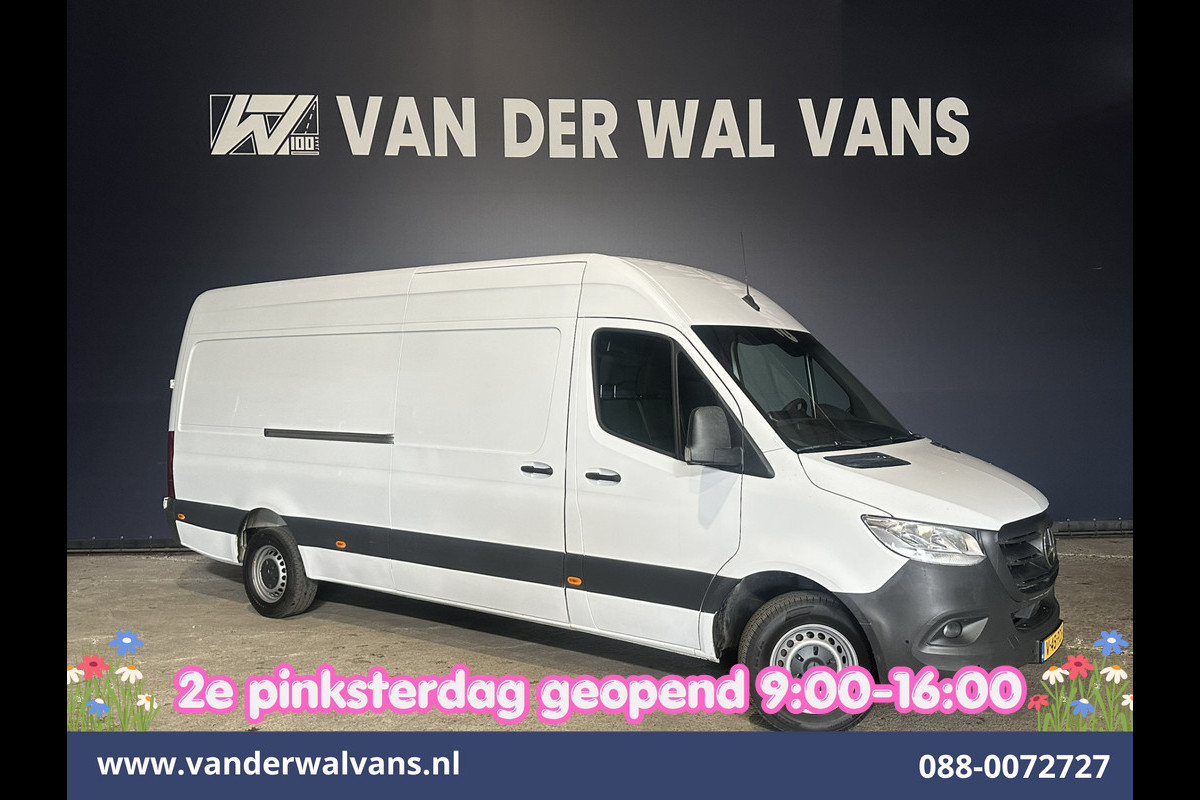 Mercedes-Benz Sprinter 317 CDI 9G-Tronic Automaat 170pk L3H2 Euro6 Airco | 360 graden Camera | Navigatie | Apple Carplay Cruisecontrol, Android Auto, Chauffeursstoel, Trekhaak, Parkeersensoren, Stoelverwarming, Bijrijdersbank