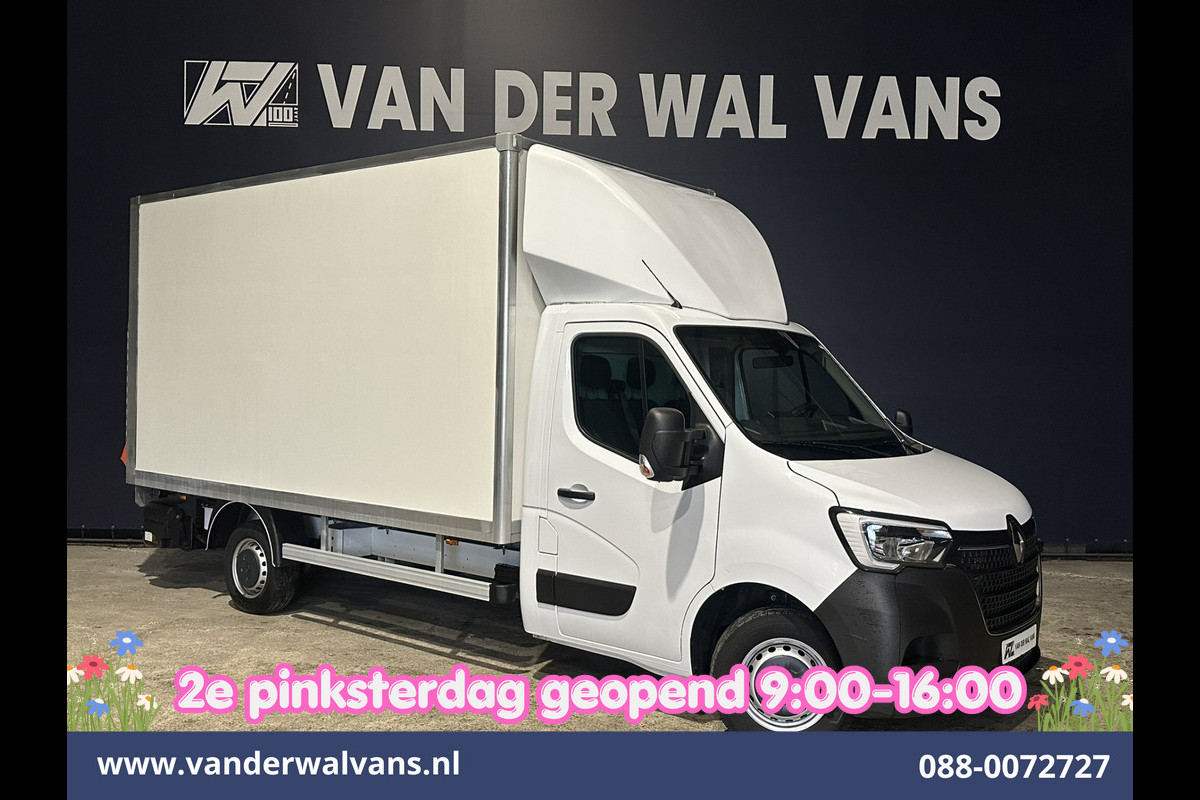 Renault Master 2.3 dCi 146pk Bakwagen 222cm hoog Laadklep Euro6 Fabrieksgarantie Airco | Camera | Navigatie | Cruisecontrol | LED Bijrijdersbank, 983kg laadvermogen