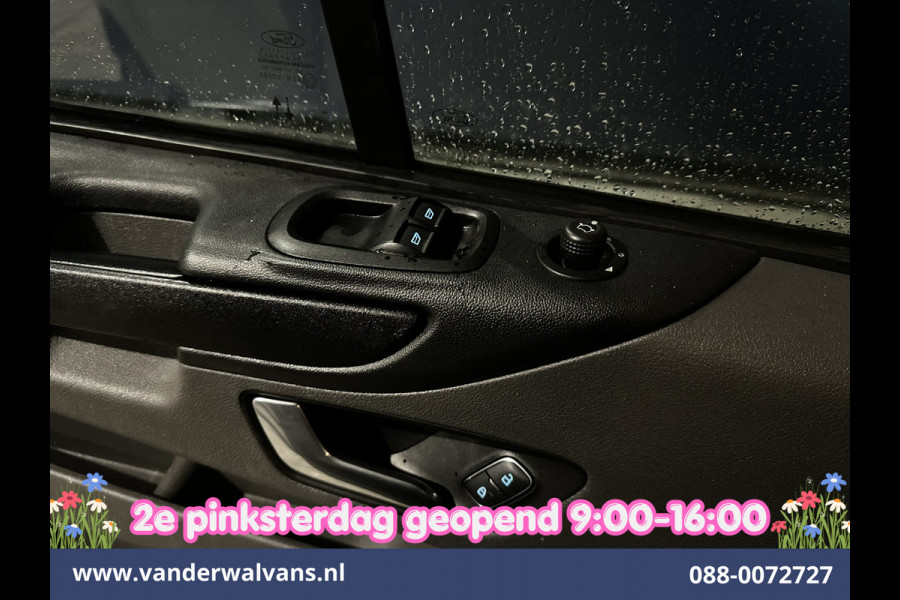 Ford Transit Custom 2.0 TDCI 131pk L2H1 Dubbele Cabine Euro6 Airco | 6-Zits | LED | Cruisecontrol | Parkeersensoren Achterklep, 2800kg trekvermogen