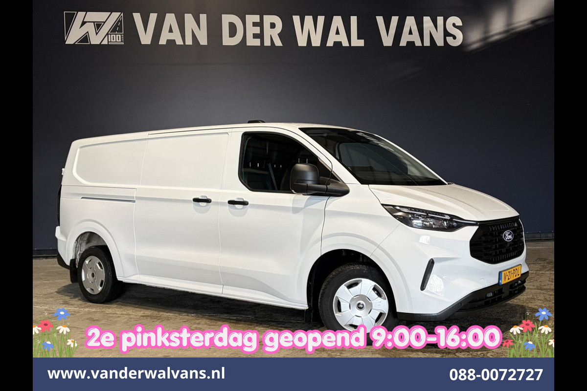 Ford Transit Custom 2.0 TDCI 136pk L2H1 Euro6 Airco | Camera | Apple Carplay | LED Android Auto, Cruisecontrol, Verwarmde voorruit, Parkeersensoren, Bijrijdersbank, 2740kg trekvermogen
