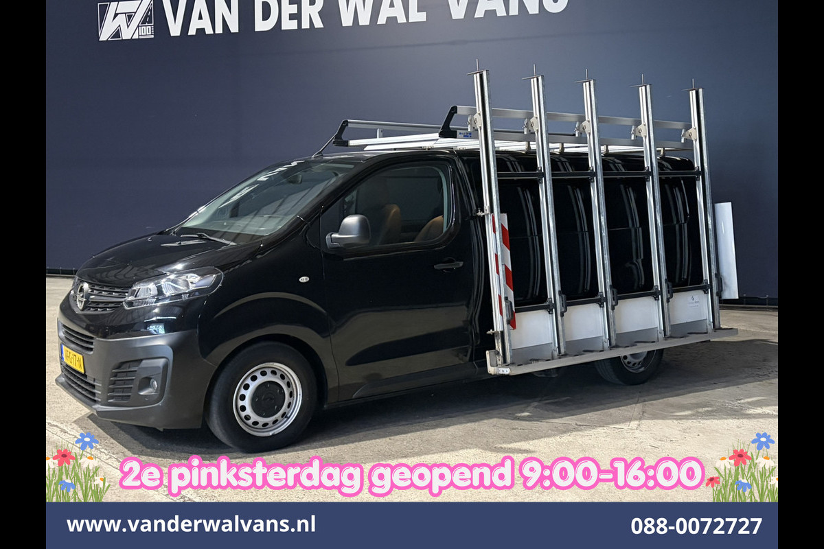 Opel Vivaro 2.0 CDTI 123pk L3H1 Glasresteel Dubbele cabine Euro6 Airco | 5-Zits | Camera | Navigatie | Apple Carplay Android Auto, Cruisecontrol, 2500kg Trekhaak, Parkeersensoren