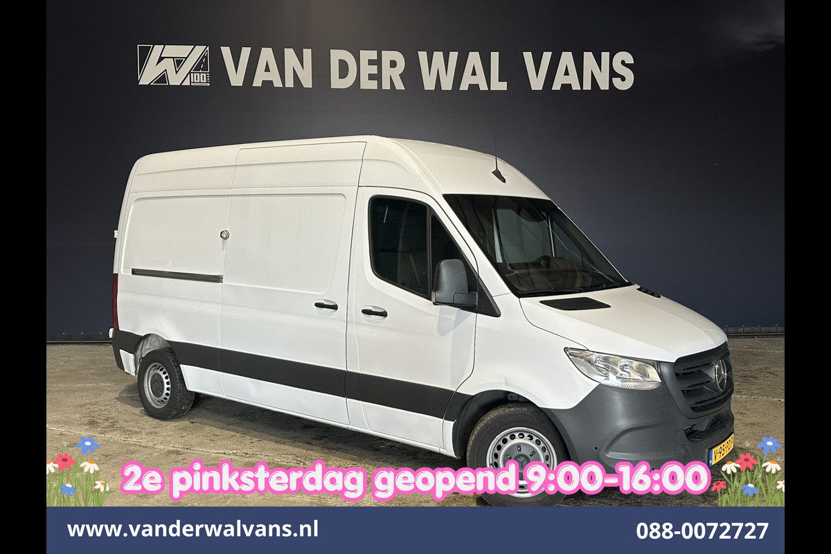 Mercedes-Benz Sprinter 214 CDI 143pk L2H2 Euro6 Airco | Camera | Apple Carplay | Cruisecontrol | Trekhaak Android Auto, Stoelverwarming, Parkeersensoren, Bijrijdersbank