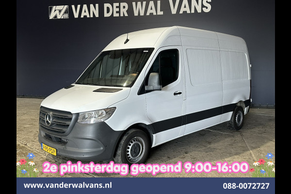 Mercedes-Benz Sprinter 214 CDI 143pk L2H2 Euro6 Airco | Camera | Apple Carplay | Cruisecontrol | Trekhaak Android Auto, Stoelverwarming, Parkeersensoren, Bijrijdersbank