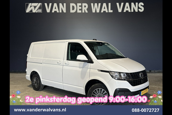 Volkswagen Transporter 2.0 TDI 150pk Automaat L1H1 Euro6 Airco | Navigatie | Camera | Android Auto | Cruisecontrol | Trekhaak Parkeersensoren, Bijrijdersbank