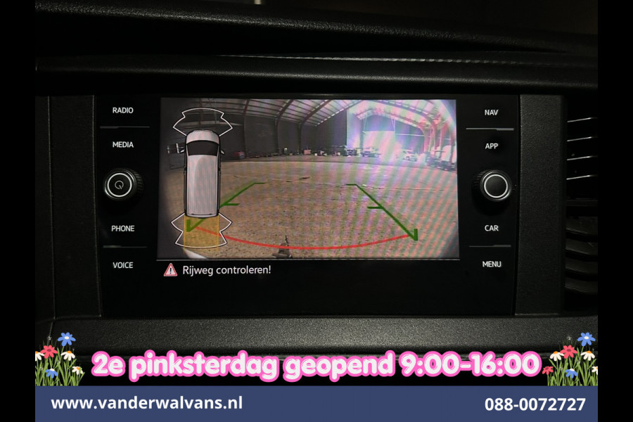 Volkswagen Transporter 2.0 TDI 150pk Automaat L1H1 Euro6 Airco | Navigatie | Camera | Android Auto | Cruisecontrol | Trekhaak Parkeersensoren, Bijrijdersbank