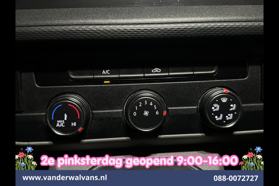 Volkswagen Transporter 2.0 TDI 150pk Automaat L1H1 Euro6 Airco | Navigatie | Camera | Android Auto | Cruisecontrol | Trekhaak Parkeersensoren, Bijrijdersbank
