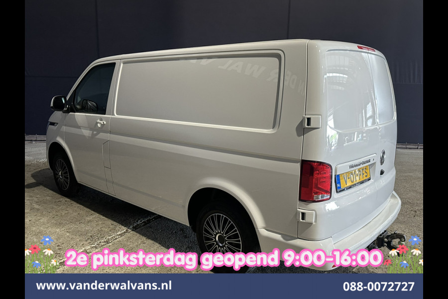 Volkswagen Transporter 2.0 TDI 150pk Automaat L1H1 Euro6 Airco | Navigatie | Camera | Android Auto | Cruisecontrol | Trekhaak Parkeersensoren, Bijrijdersbank