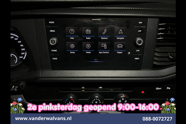 Volkswagen Transporter 2.0 TDI 150pk Automaat L1H1 Euro6 Airco | Navigatie | Camera | Android Auto | Cruisecontrol | Trekhaak Parkeersensoren, Bijrijdersbank