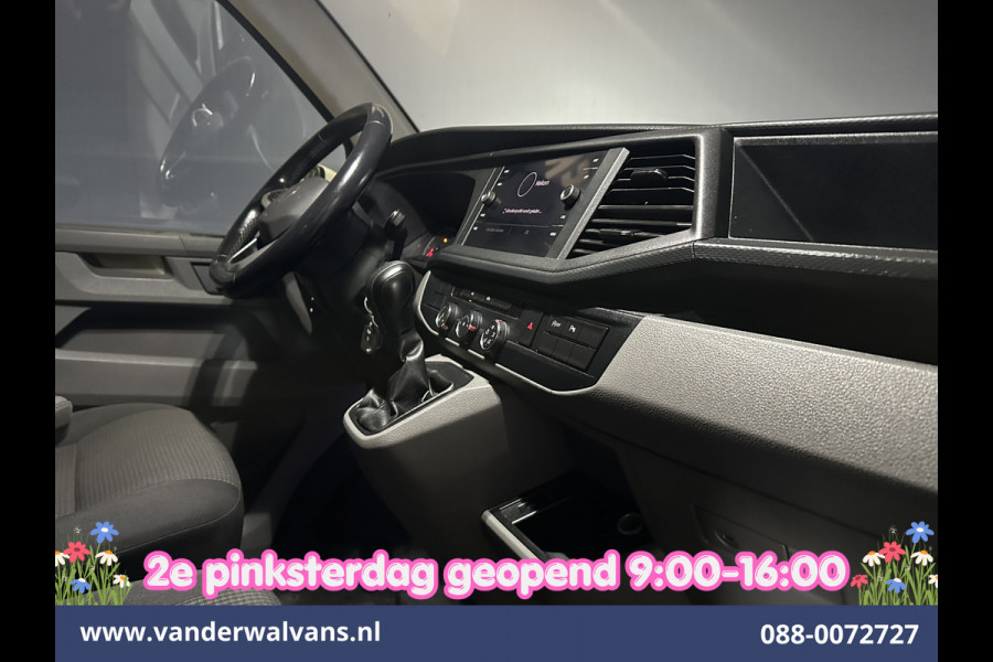 Volkswagen Transporter 2.0 TDI 150pk Automaat L1H1 Euro6 Airco | Navigatie | Camera | Android Auto | Cruisecontrol | Trekhaak Parkeersensoren, Bijrijdersbank