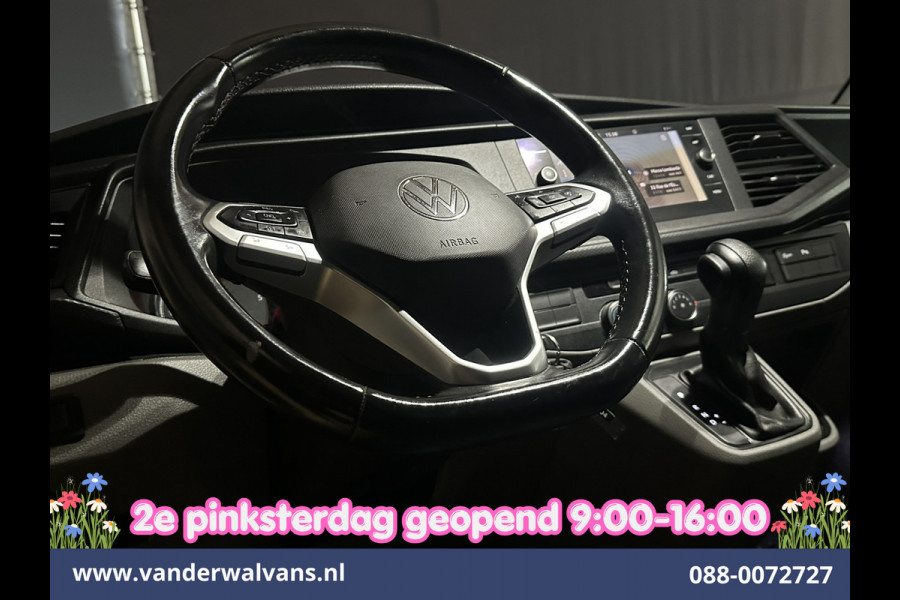 Volkswagen Transporter 2.0 TDI 150pk Automaat L1H1 Euro6 Airco | Navigatie | Camera | Android Auto | Cruisecontrol | Trekhaak Parkeersensoren, Bijrijdersbank
