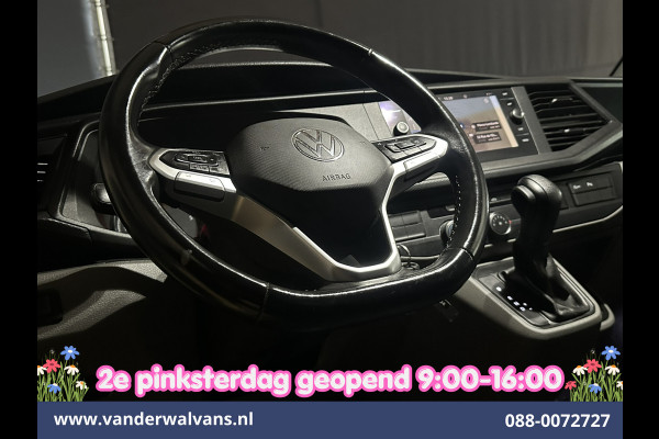 Volkswagen Transporter 2.0 TDI 150pk Automaat L1H1 Euro6 Airco | Navigatie | Camera | Android Auto | Cruisecontrol | Trekhaak Parkeersensoren, Bijrijdersbank