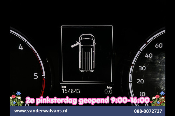 Volkswagen Transporter 2.0 TDI 150pk Automaat L1H1 Euro6 Airco | Navigatie | Camera | Android Auto | Cruisecontrol | Trekhaak Parkeersensoren, Bijrijdersbank