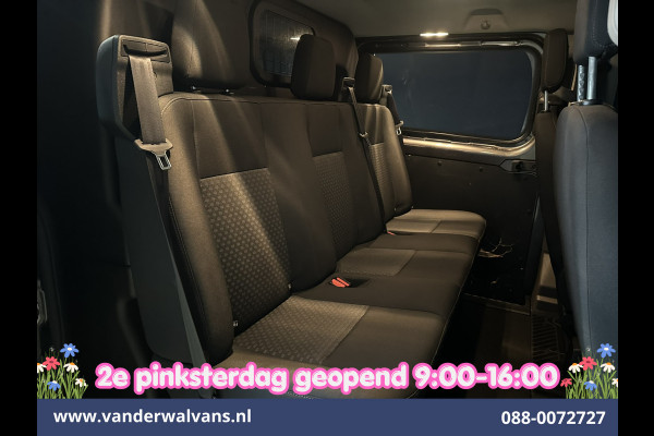 Ford Transit Custom 2.0 TDCI 170pk L2H1 Dubbele Cabine Euro6 Airco | 5-Zits | 2x Zijdeur | Camera | LED Apple Carplay, Android Auto, Cruisecontrol, Parkeersensoren, Stoelverwarming, Verwarmde voorruit 2800kg trekvermogen