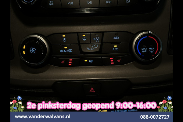 Ford Transit Custom 2.0 TDCI 170pk L2H1 Dubbele Cabine Euro6 Airco | 5-Zits | 2x Zijdeur | Camera | LED Apple Carplay, Android Auto, Cruisecontrol, Parkeersensoren, Stoelverwarming, Verwarmde voorruit 2800kg trekvermogen