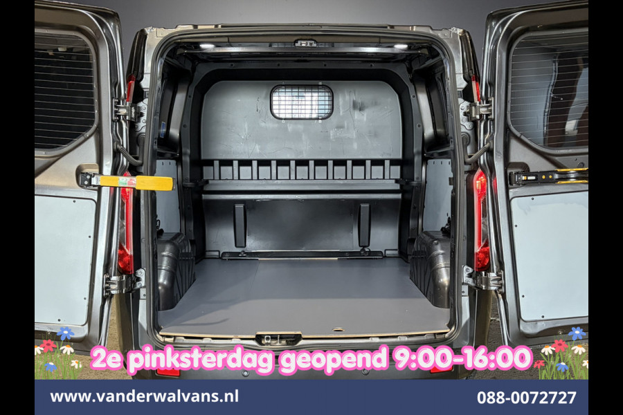 Ford Transit Custom 2.0 TDCI 170pk L2H1 Dubbele Cabine Euro6 Airco | 5-Zits | 2x Zijdeur | Camera | LED Apple Carplay, Android Auto, Cruisecontrol, Parkeersensoren, Stoelverwarming, Verwarmde voorruit 2800kg trekvermogen