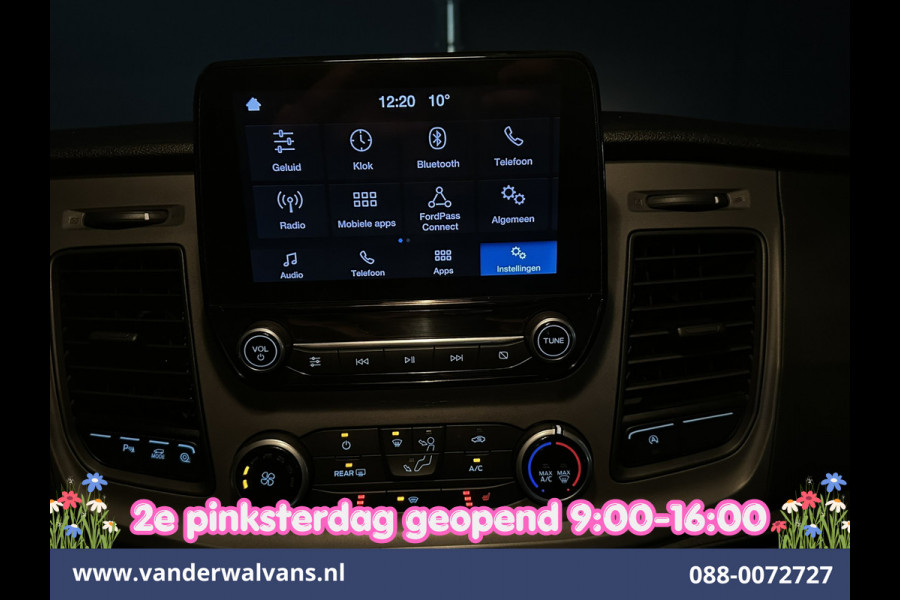 Ford Transit Custom 2.0 TDCI 170pk L2H1 Dubbele Cabine Euro6 Airco | 5-Zits | 2x Zijdeur | Camera | LED Apple Carplay, Android Auto, Cruisecontrol, Parkeersensoren, Stoelverwarming, Verwarmde voorruit 2800kg trekvermogen