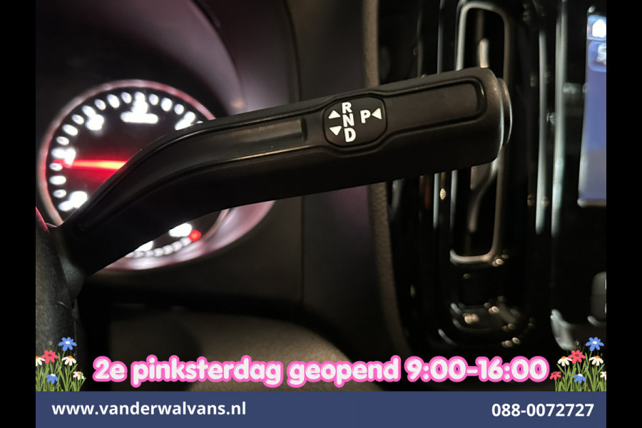 Mercedes-Benz Vito 116 CDI 164pk 9G-Tronic Automaat L2H1 Dubbele Cabine Fabrieksgarantie Euro6 Airco | 5-Zits | 2x zijdeur | 360 graden Camera Navigatie, LED, LM Velgen, 2500kg Trekhaak, Adaptieve Cruisecontrol, Parkeersensoren, Isofix, MBUX