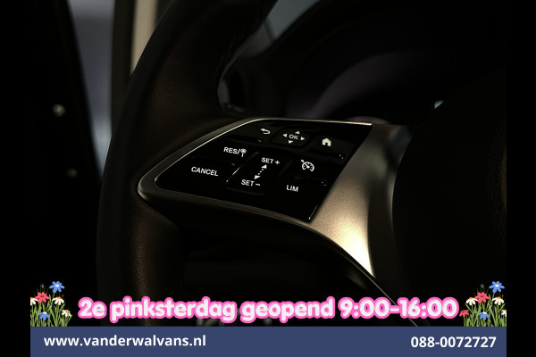 Mercedes-Benz Vito 116 CDI 164pk 9G-Tronic Automaat L2H1 Dubbele Cabine Fabrieksgarantie Euro6 Airco | 5-Zits | 2x zijdeur | 360 graden Camera Navigatie, LED, LM Velgen, 2500kg Trekhaak, Adaptieve Cruisecontrol, Parkeersensoren, Isofix, MBUX