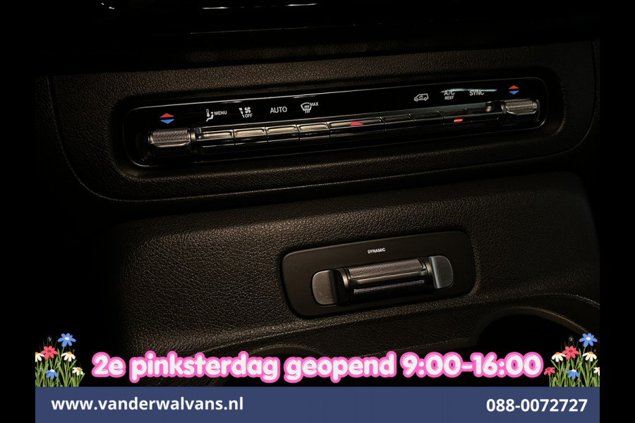 Mercedes-Benz Vito 116 CDI 164pk 9G-Tronic Automaat L2H1 Dubbele Cabine Fabrieksgarantie Euro6 Airco | 5-Zits | 2x zijdeur | 360 graden Camera Navigatie, LED, LM Velgen, 2500kg Trekhaak, Adaptieve Cruisecontrol, Parkeersensoren, Isofix, MBUX