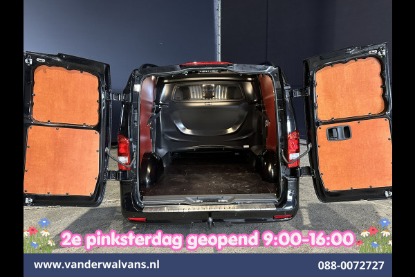Mercedes-Benz Vito 116 CDI 164pk 9G-Tronic Automaat L2H1 Dubbele Cabine Fabrieksgarantie Euro6 Airco | 5-Zits | 2x zijdeur | 360 graden Camera Navigatie, LED, LM Velgen, 2500kg Trekhaak, Adaptieve Cruisecontrol, Parkeersensoren, Isofix, MBUX