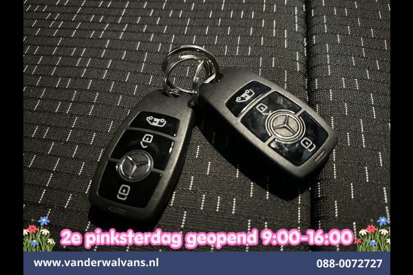Mercedes-Benz Vito 116 CDI 164pk 9G-Tronic Automaat L2H1 Dubbele Cabine Fabrieksgarantie Euro6 Airco | 5-Zits | 2x zijdeur | 360 graden Camera Navigatie, LED, LM Velgen, 2500kg Trekhaak, Adaptieve Cruisecontrol, Parkeersensoren, Isofix, MBUX