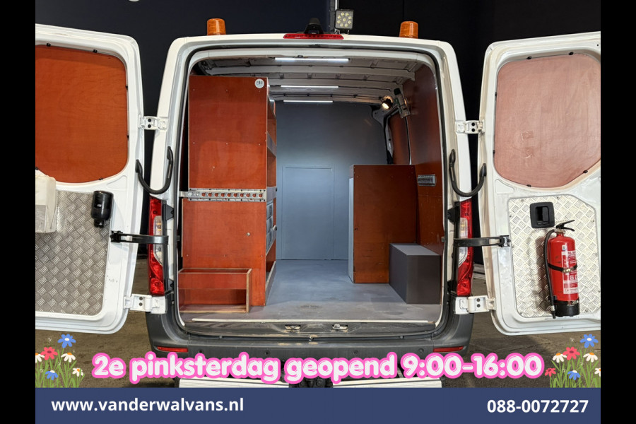 Mercedes-Benz Sprinter 316 CDI 164pk 3500kg Trekhaak * Rijklaar direct rijden * L2H1 Inrichting Euro6 Airco | Camera | Apple Carplay Omvormer, Android Auto, Cruisecontrol, Parkeersensoren