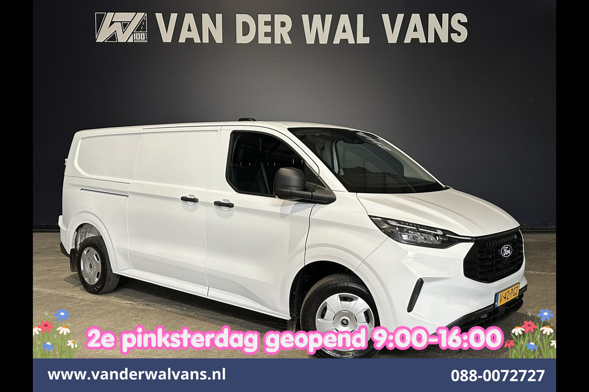 Ford Transit Custom 2.0 TDCI 136pk L2H1 Euro6 Airco | Camera | Apple Carplay | LED Cruisecontrol, Android Auto, Verwarmde Voorruit, Parkeersensoren, Bijrijdersbank, 2740kg trekvermogen