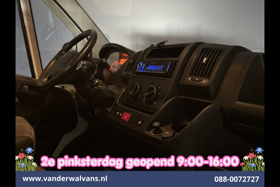 Peugeot Boxer 2.2 BlueHDi 140pk Kipper Open Laadbak Euro6 Bijrijdersbank Bluetooth telefoonvoorbereiding