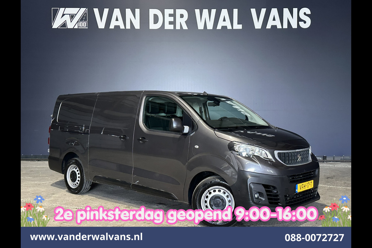 Peugeot Expert 2.0 BlueHDI 123pk L3H1 Euro6 Airco | Camera | Navigatie | Apple Carplay | Cruisecontrol Android Auto, 2500kg Trekhaak, Parkeersensoren, Bijrijdersbank