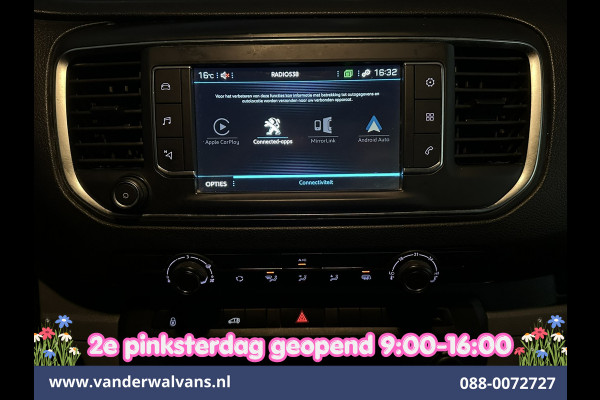 Peugeot Expert 2.0 BlueHDI 123pk L3H1 Euro6 Airco | Camera | Navigatie | Apple Carplay | Cruisecontrol Android Auto, 2500kg Trekhaak, Parkeersensoren, Bijrijdersbank