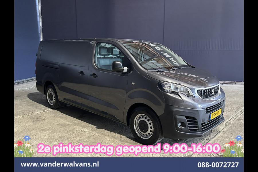 Peugeot Expert 2.0 BlueHDI 123pk L3H1 Euro6 Airco | Camera | Navigatie | Apple Carplay | Cruisecontrol Android Auto, 2500kg Trekhaak, Parkeersensoren, Bijrijdersbank